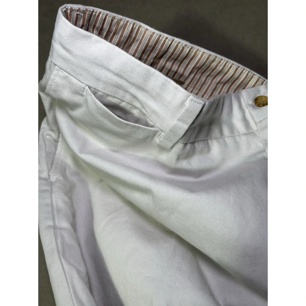 Bills Khakis Slim Fit Pants Mens 40 Beige Cotton Chino Dress Casual USA